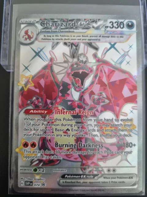 Charizard EX - 074 - Black Star Promo - SV4.5: Paldean Fates - Pokemon TCG