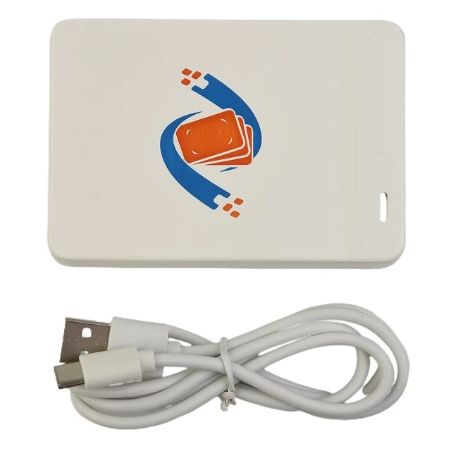 Lecteur De Cartes USB RFID NFC - Compatible Windows Et Linux - Pour Systèmes D'accès, Paiement, Identification - 9
