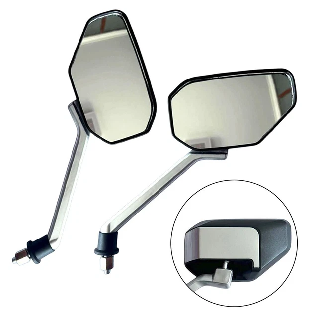 FUNCTIONAL AND STYLISH Convex Rearview Mirror for E Bikes with For M8