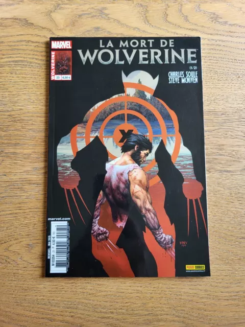 Wolverine 23 La mort de Wolverine 1/2 VF mai 2015 Marvel Panini comics