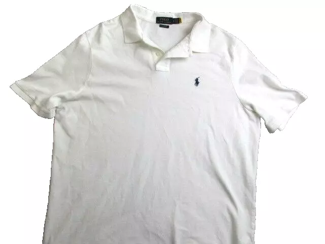 Ralph Lauren Shirt Adult Extra Large Classic Fit Blue Pony Casual Golf Polo Mens