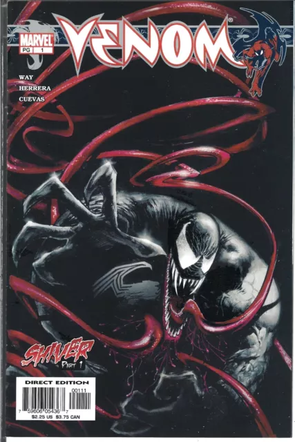 Venom #1 Shiver Part 1 (Nm) Spider-Man, Marvel Comics, $3.95 Flat Rate Shipping