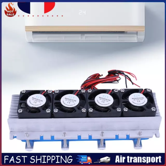 288W Peltier Cooler DC 12V Thermoelectric Cooler Air Conditioner Cooling System