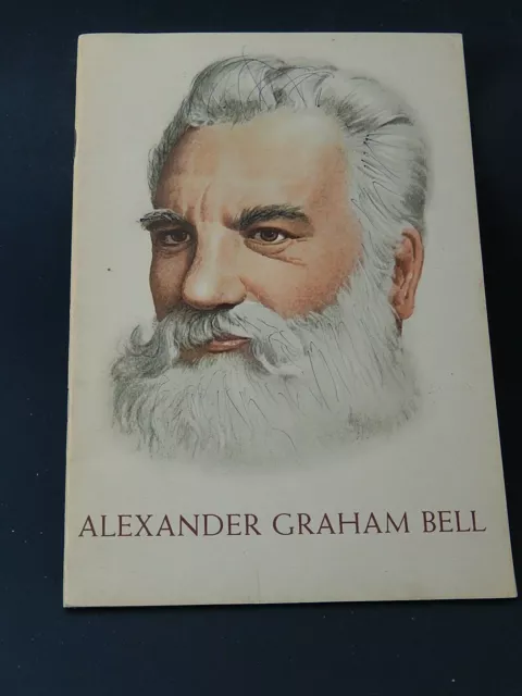 VINTAGE ALEXANDER GRAHAM Bell Booklet 1947 15 99 PicClick vintage-alexander-graham-bell-booklet-1947-15-99-picclick