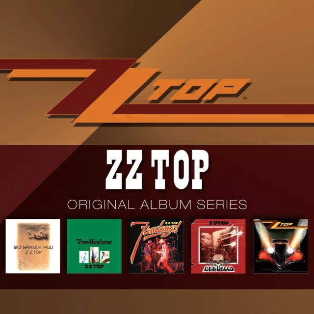 ZZ TOP ORIGINAL ALBUM SERIES 5CD ALBUM SET  new sealed