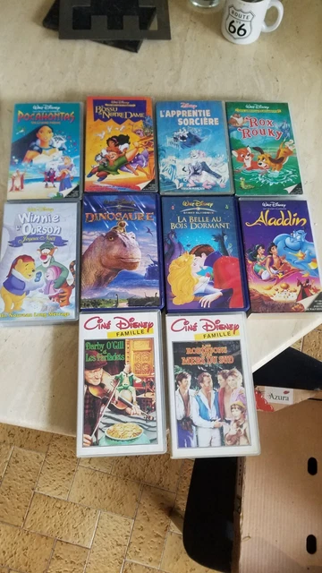 Lot De 18 Films VHS D'occasion – Avec Boîtes Et Jaquettes – Pour Collection