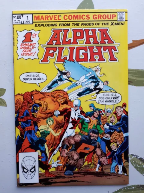 Alpha Flight #1 (1983) - 1st app PUCK &  MARRINA - HIGH GRADE NM-