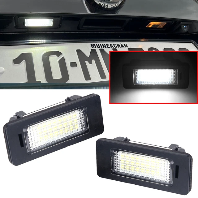 Illuminazione targa led per BMW E82 Serie 3 E90 E91 Serie 5 E39 E60 E61 X5 E70 X6 E71