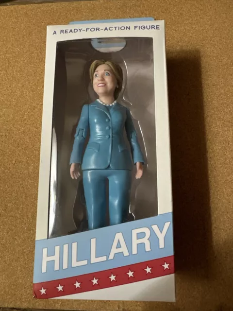 Vintage Hillary Clinton Action Figure New In Box
