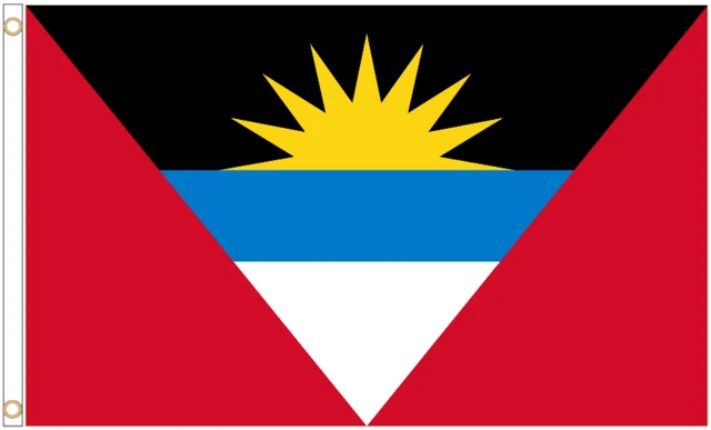 Cortina ataúd bandera de Antigua y Barbuda - envío rápido