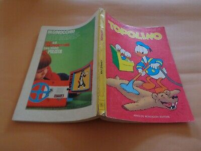 Topolino N° 773 Originale Mondadori Disney Buono 1970 Bollini