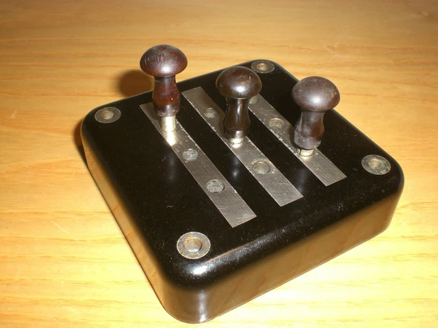 Tasto Telegrafo Codice Morse HY-K4 - In Acciaio Inox Per Radio Onde Corte | Didattico E Durevole