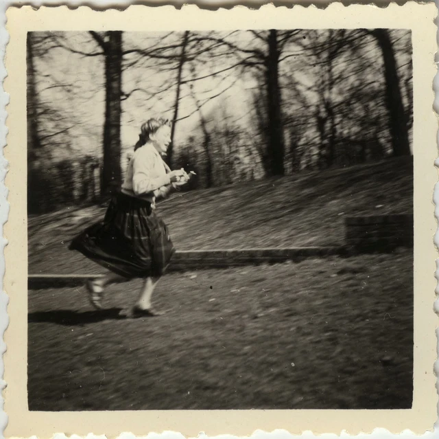 Photo Ancienne Tirage Argentique - Cheval Et Arbre - Curiosité Vintage 1900-1939
