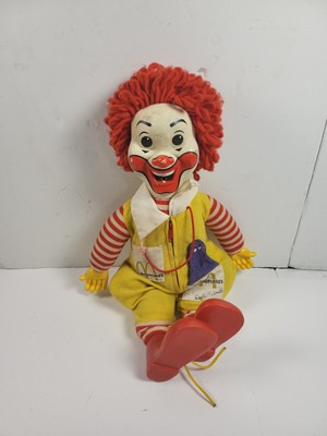 Vintage ronald mcdonald stuffed sales doll