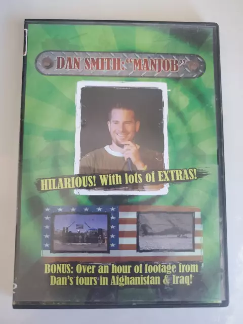 Dan Smith: "Manjob" DVD Steve Race Productions - Signed Film