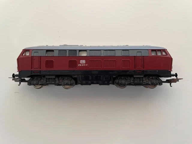 LIMA H0 SCALE DB class 216 Diesel Locomotive 216 011-7 Great Runner See ...