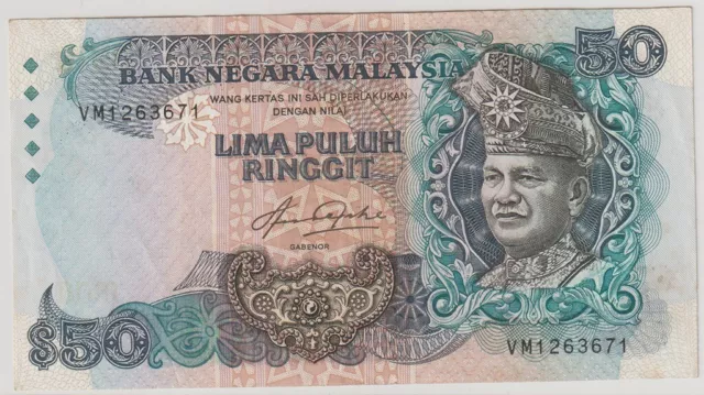 Malaya 1982 $50 (5th Series) - VF