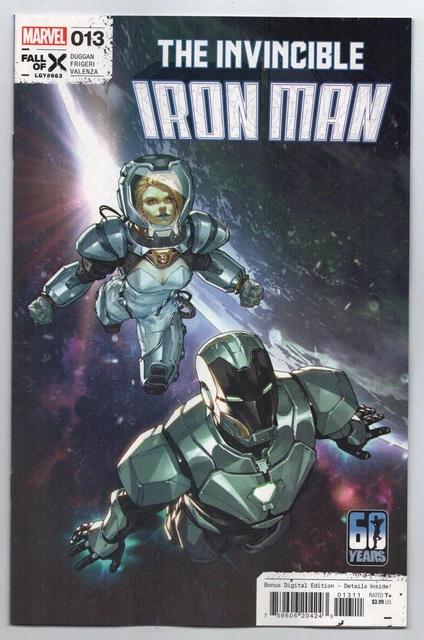 Invincible Iron Man #13 Ngu Main Cvr (Marvel, 2023) NM