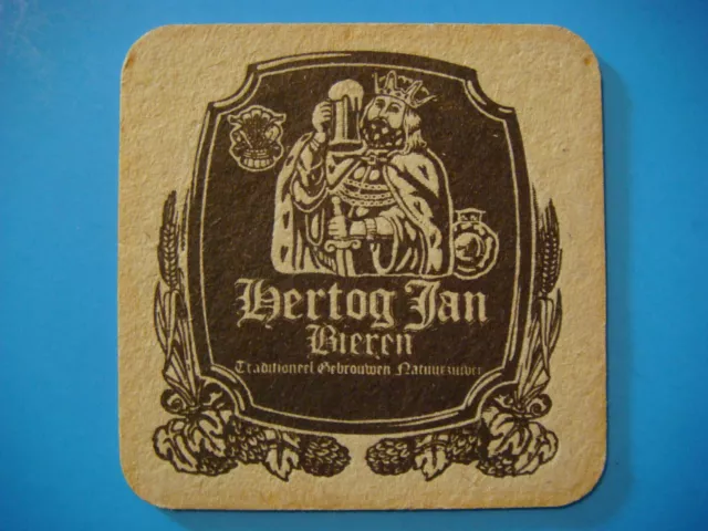 Beer Coaster Mat ~ Arcense Bierbrouwerij HERTOG JAN Bier ~ Arcen, Netherlands