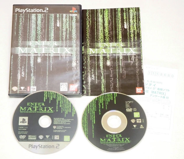 Jeu Enter The Matrix - PlayStation 2 - Version PAL FR - Bon état - 2003