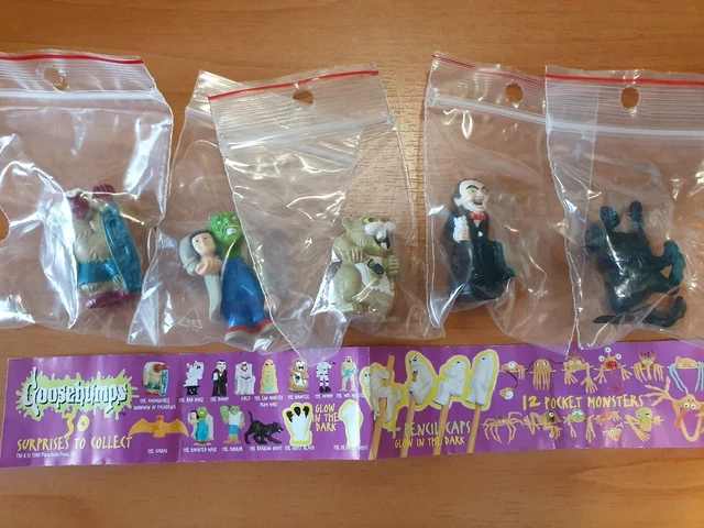 GOOSEBUMPS RARE TOMBOLA Action Figures 1998 PICK ONE Slappy