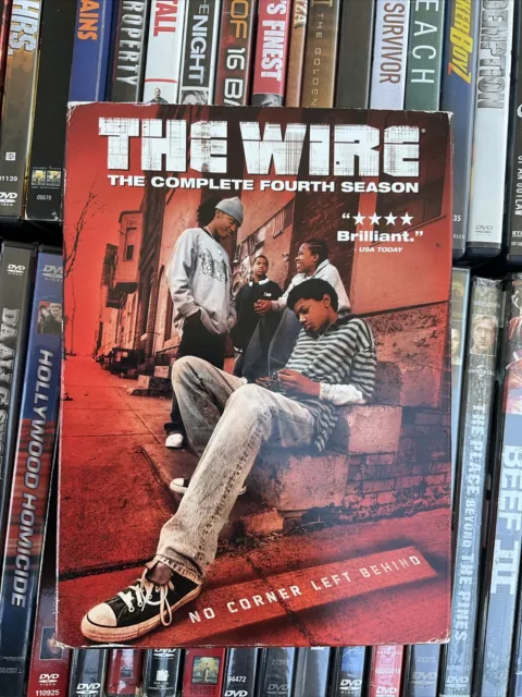 The Wire - The Complete Fourth Season (DVD, 2015, 4-Disc Set)