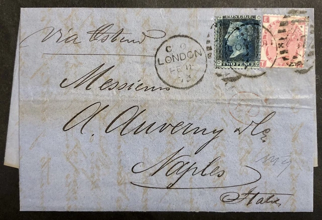 Gran Bretagna 4+2 Pence 1873 Londra PD Italia Napoli Difetti