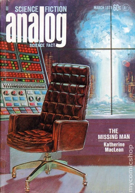 Analog Science Fiction/Science Fact Vol. 87 #1 VG 1971 Stock Image