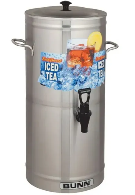 Bunn Tds-3.5 Gallon Round Stainless Steel Ice Tea Urn 33000.0023 *New*