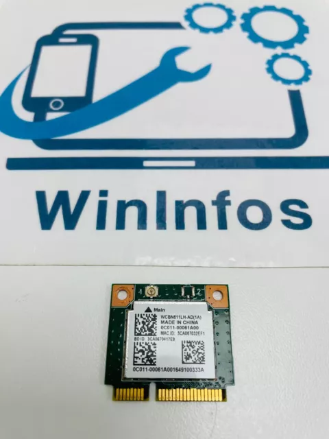 Carte Wifi RTL8723BE Wireless WIFI Wlan Card ASUS X541N (X541NC-GO001T)