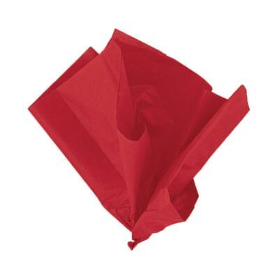 Papel tejido envolvente de regalo rojo 10 quilates 20 x 20