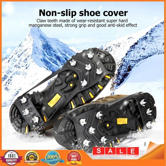 Trendyest Schuhspikes, Steigeisen für Bergschuhe, Ice Klampen Steigeisen mit 8 Z