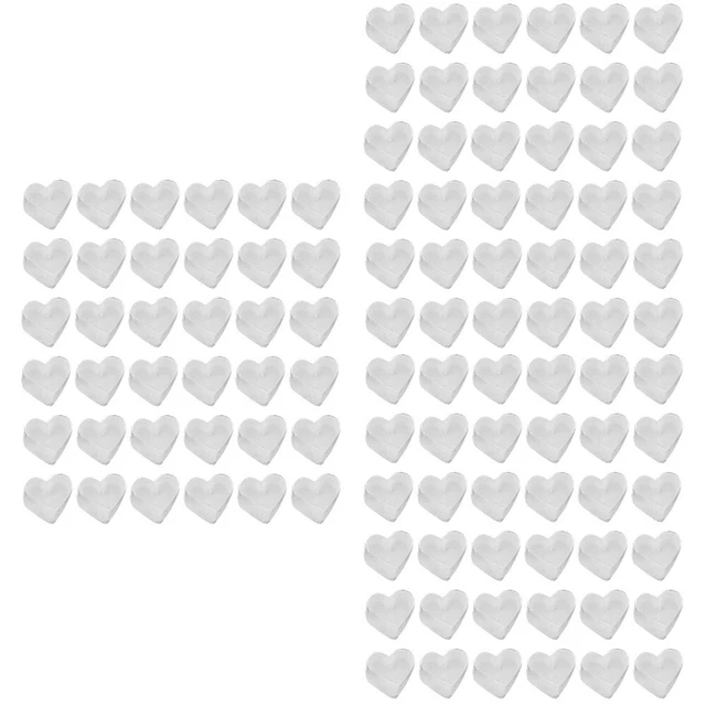 300 ud. hágalo usted mismo pendientes de silicona en forma de corazón tapón para pendientes