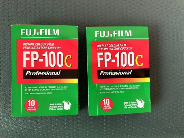Fujifilm FP-100C / NEW / LOT OF 2 / EXP: 2018/08