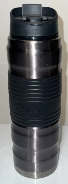 Bubba Insulated Travel Mug Thermos with Flip Snap Lid Black Grip