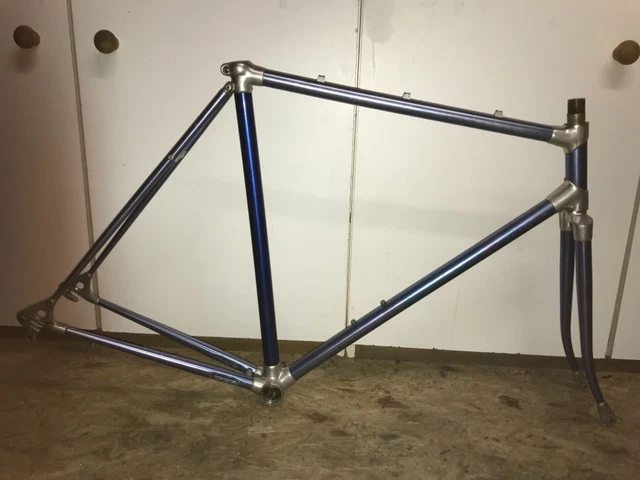 Cadre Vélo De Course ALAN Vintage NOS - Aluminium - Taille 57.5 Cm - Italien - Neuf Stock Ancien
