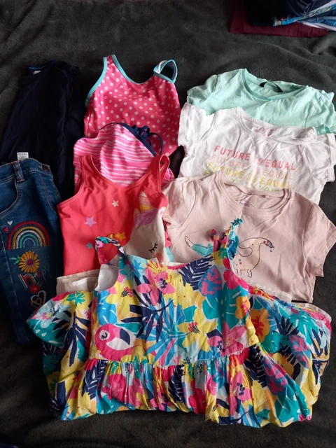 girls clothes bundle age 4-5 years