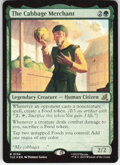 THE CABBAGE MERCHANT (Foil) R Avatar: The Last Airbender: Eternal-Legal ...