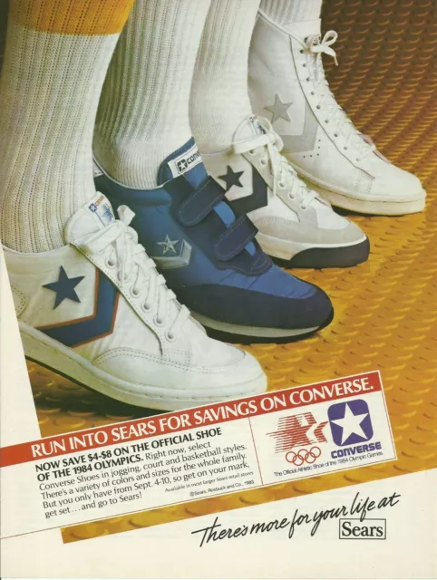1983 CONVERSE SHOES Sears vintage print ad 80 s Fashion advertisement 9.87 PicClick