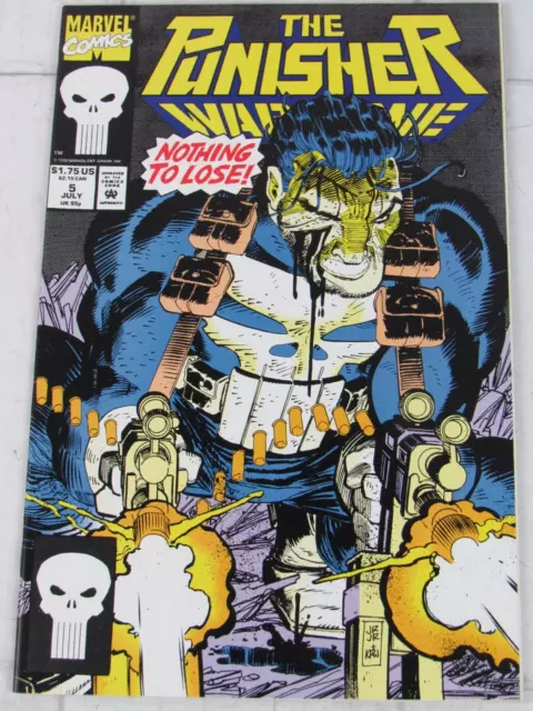 The Punisher: War Zone #5 July 1992 Marvel Comics