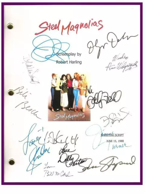 Steel Magnolias Script Signed Rpt Sally Field  Julia Roberts  Shirley Maclaine