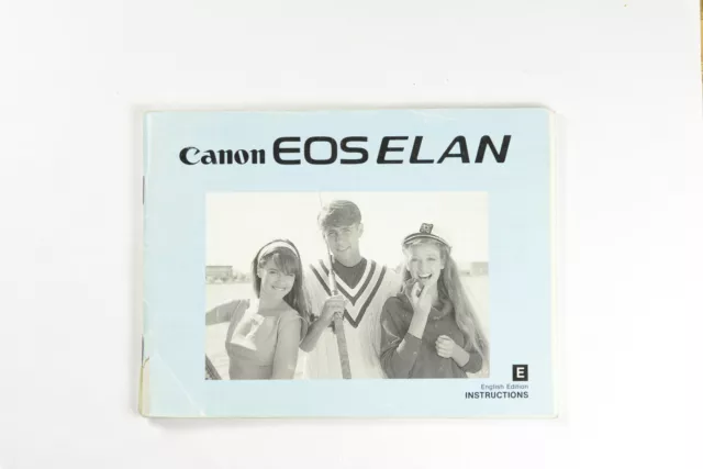 Canon EOS ELAN Instruction Manual