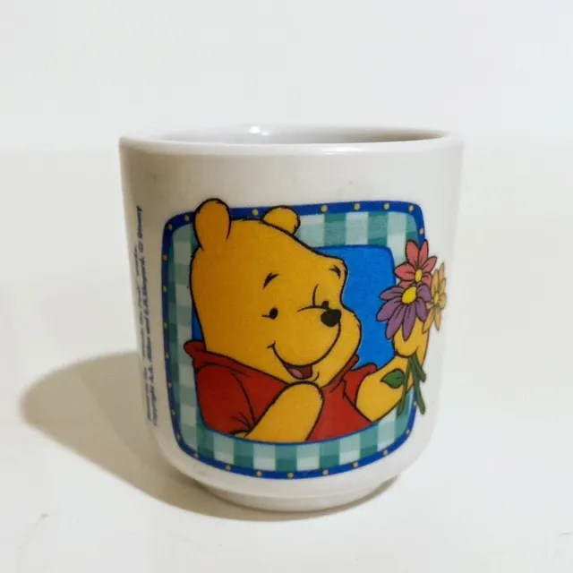 Winnie The Pooh Disney Vintage 90s Egg Cup Holder
