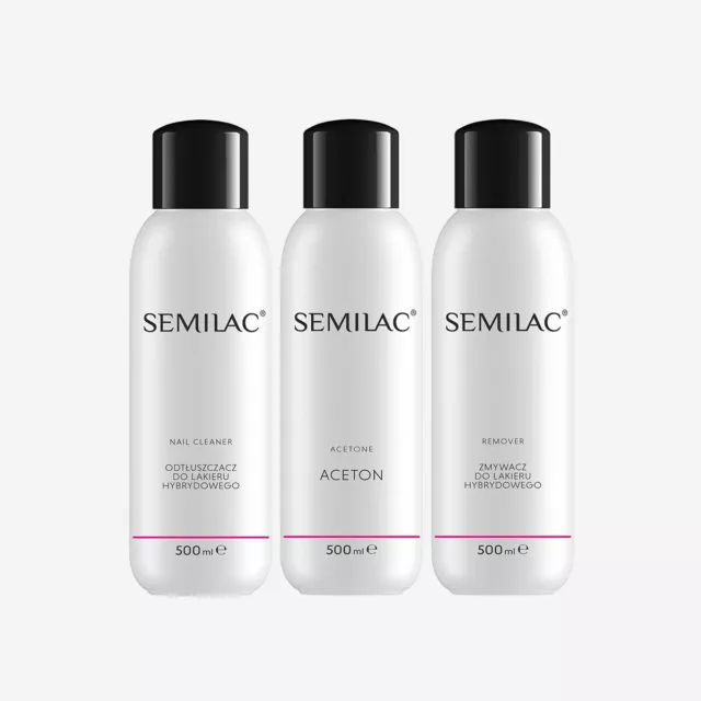 Semilac Cleaner/Aceton/Remover UV-Nagellackentferner  125/500/1000ml