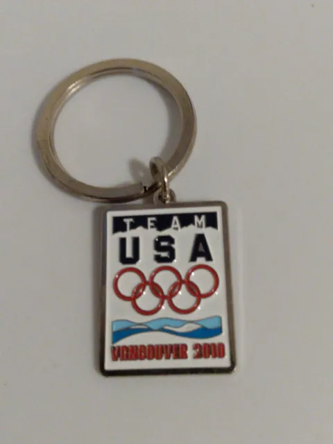 Team USA Olympics Vancouver 2010 Keyring Charm
