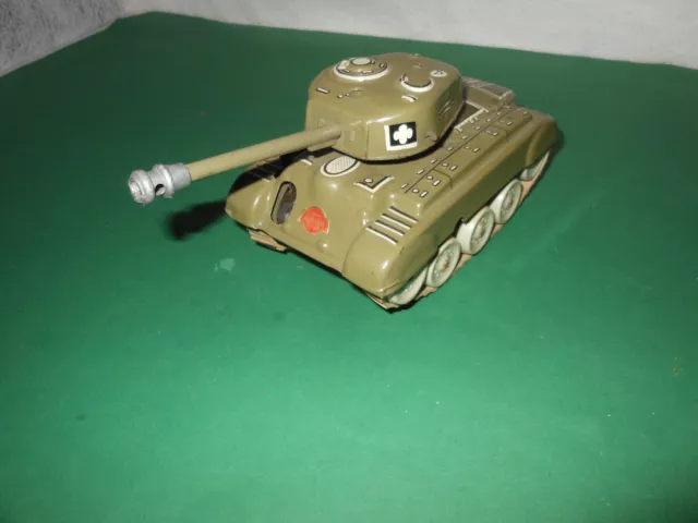 GAMA Uhrwerk Tank Panzer - Medium Tank M98 Blechspielzeug