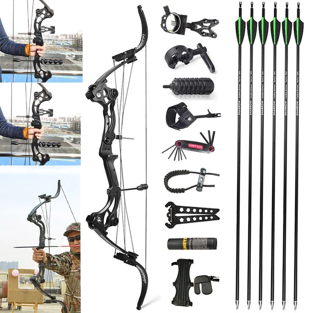 Bowfishing Arrows - 34 Inch Luminous Green, 8mm Shaft, With Broadheads & Safety Slides, 6-Pack