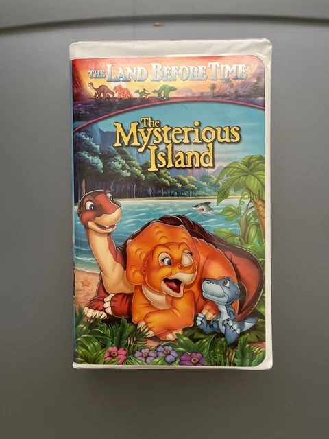THE LAND BEFORE Time V: The Mysterious Island (VHS, 1997, Clamshell) $7 ...
