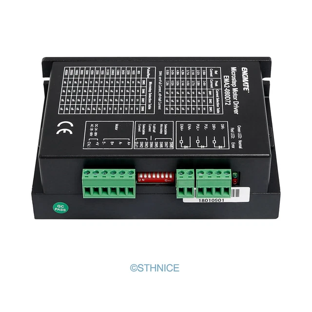 ENGMATE CNC STEPPER Driver Support Nema 23, Nema 34 24-80V DC Or 20-60V ...