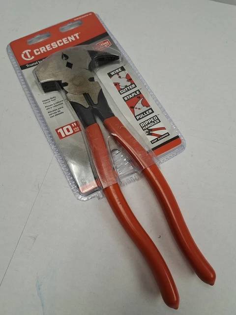 Crescent 193610CVSMN 10-7/16" Heavy-Duty Fence Tool Pliers